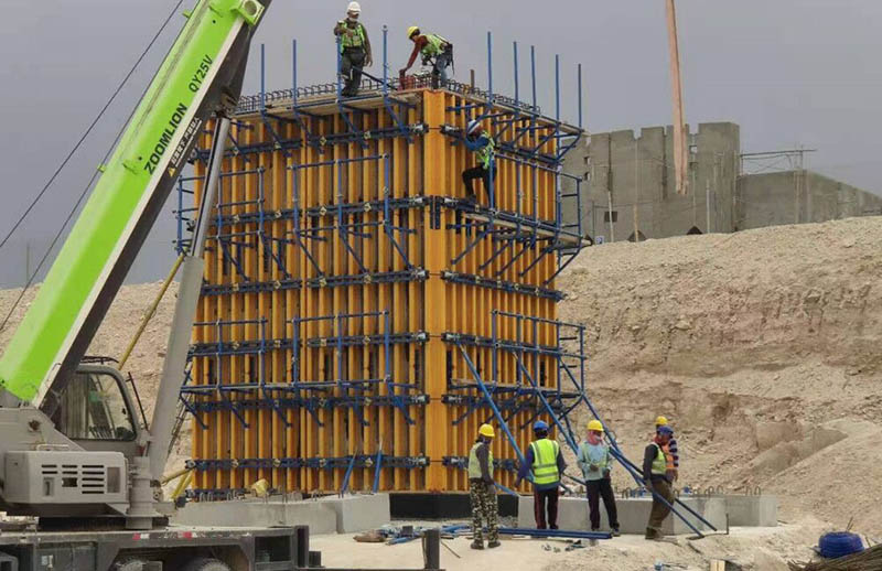 LNG at Water Tank Construction